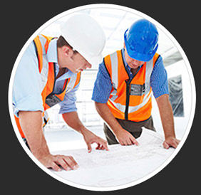 Image of workers collaborating